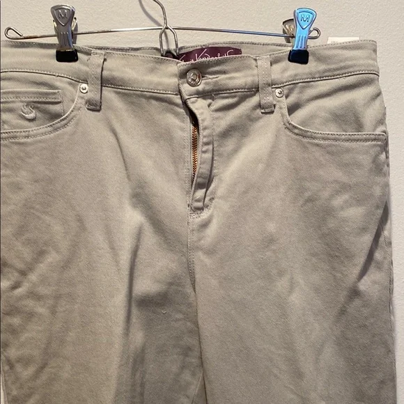 Gloria Vanderbilt Gray Jeans size 8 - Picture 4 of 6